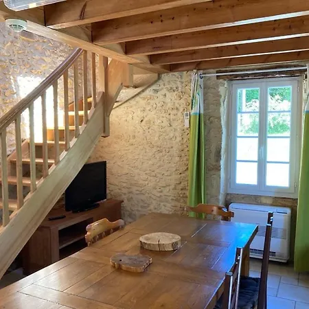 La Cadette Charmante Maison En Pierre בית נופש Alles-Sur-Dordogne