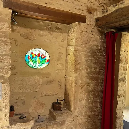 La Cadette Charmante Maison En Pierre בית נופש Alles-Sur-Dordogne
